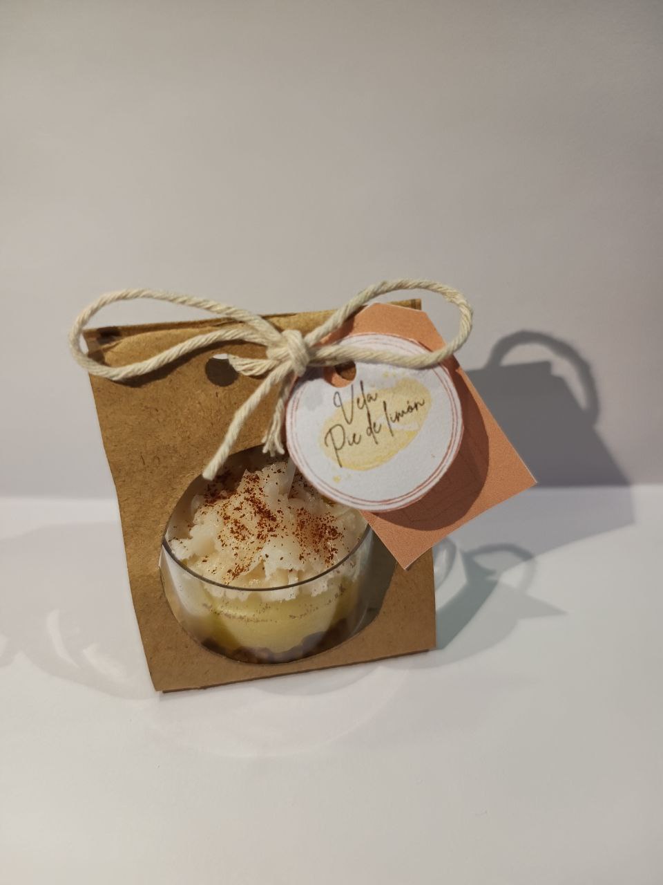 Vela Pie De Limón para decoración