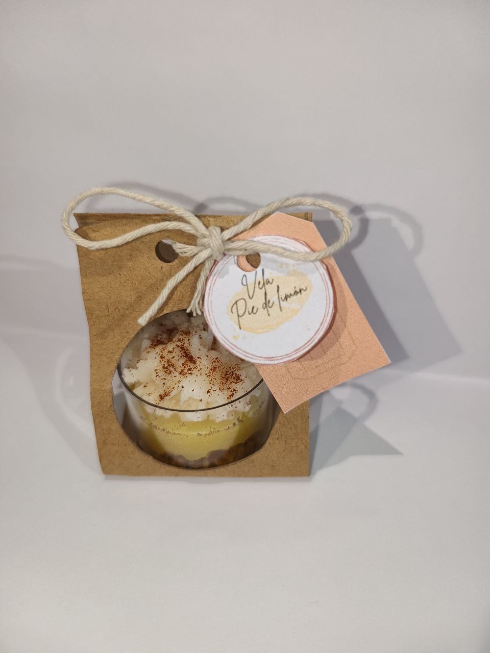 Vela Pie De Limón para decoración
