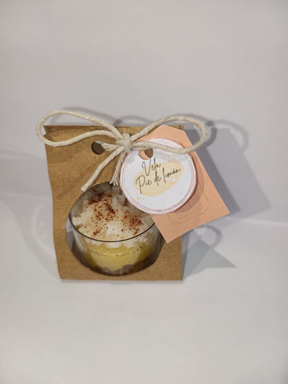 Vela Pie De Limón para decoración